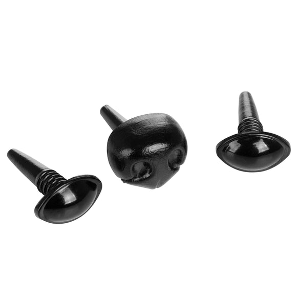 Mr. Jiang Poodle Model Dog Eyes and Nose – Replacement Parts, Realistic Finish, Durable Design