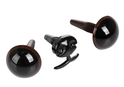 Mr. Jiang Small Model Dog Eyes and Nose Set – Realistic Replacement Parts, Durable Design