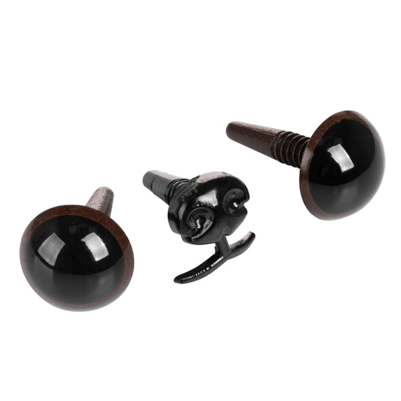 Mr. Jiang Small Model Dog Eyes and Nose Set – Realistic Replacement Parts, Durable Design