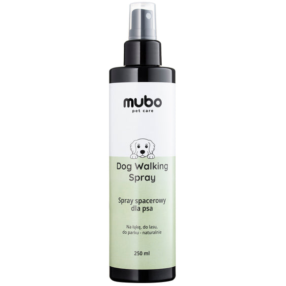 Mubo Dog Walking Spray 250ml – Natural Essential Oils, Refreshing Scent, Easy Application