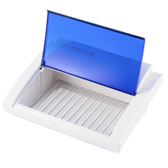 Blovi Blue UV-C Tool Sterilizer – Compact White and Blue Device for Fast, Hygienic Cleaning