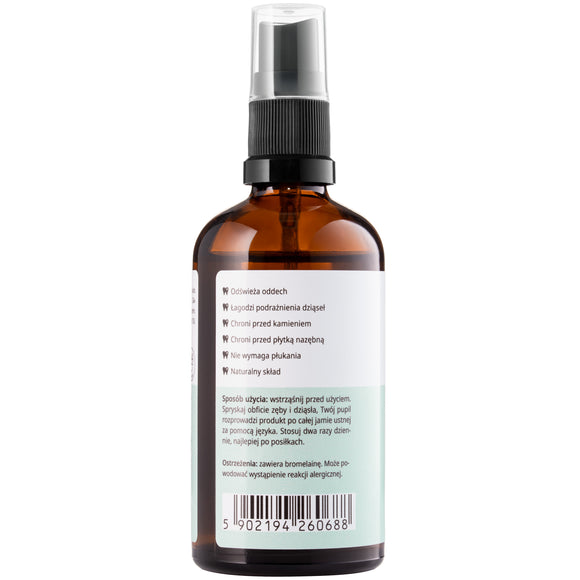 Mubo Dental Spray 100ml – Natural Oral Care Formula, Freshens Breath and Cleans Teeth