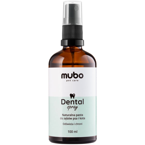 Mubo Dental Spray 100ml – Natural Oral Care Formula, Freshens Breath and Cleans Teeth