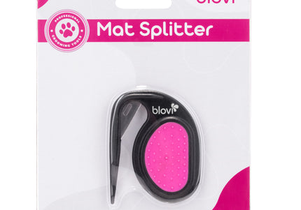 Blovi Mat Splitter Felt Tool – Precision Tangle Cutter with Ergonomic Handle for Thick Fur