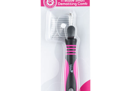Blovi 11 Blade Dematting Comb – Compact 11-Tooth Tool, Removes Tangles and Mats Easily