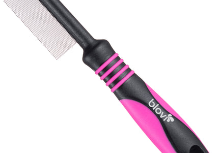 Blovi Face & Ear Mini Comb – Ultra-Fine 47 Pin Detail Tool for Delicate Areas