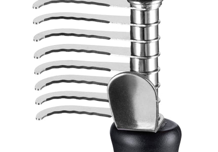 Blovi 8-Blade Dematting Comb – Small Curved Teeth, Removes Tangles and Mats Easily