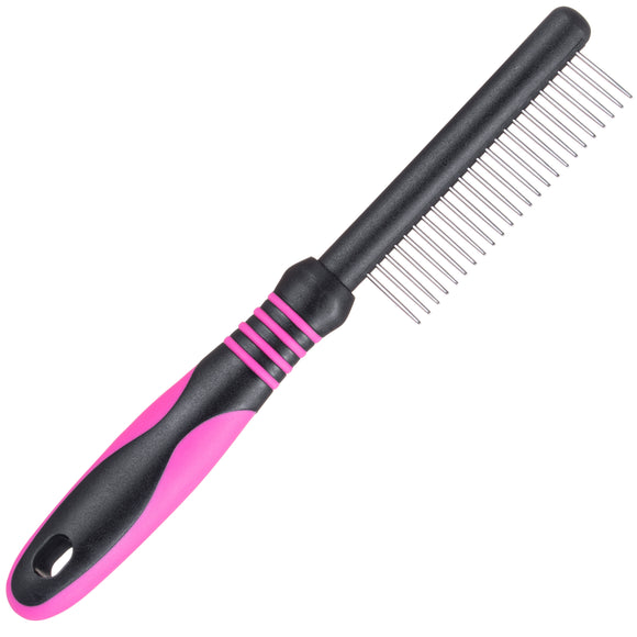 Blovi Basic Grooming Comb – 24 Medium-Spaced Pins, Lightweight and Durable Design
