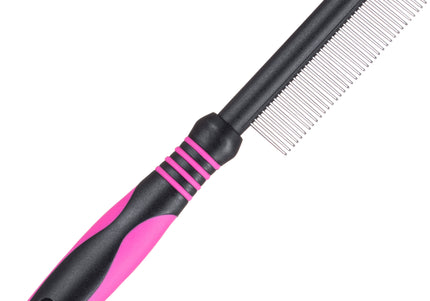 Blovi Basic Grooming Comb – 37 Dense Pins, Smooth Detangling and Coat Care