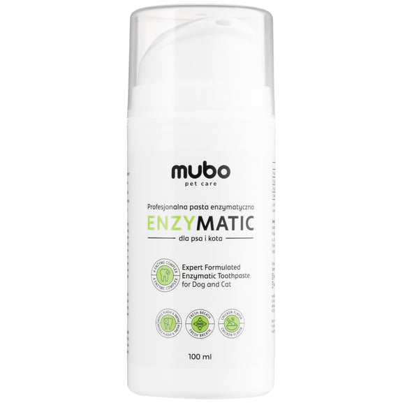 Mubo EnzyMatic Toothpaste 100ml – Professional Enzymatic Formula with Cleaning Action