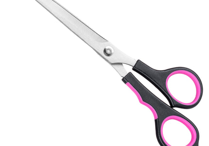 Blovi Student Curved Grooming Scissors 7.5in – Precision Micro-Sanding Blades, Lightweight Design