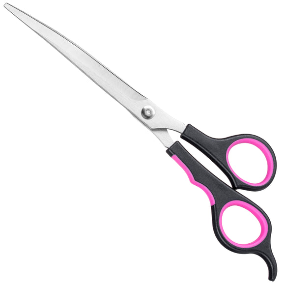 Blovi Student Curved Grooming Scissors 7.5in – Precision Micro-Sanding Blades, Lightweight Design