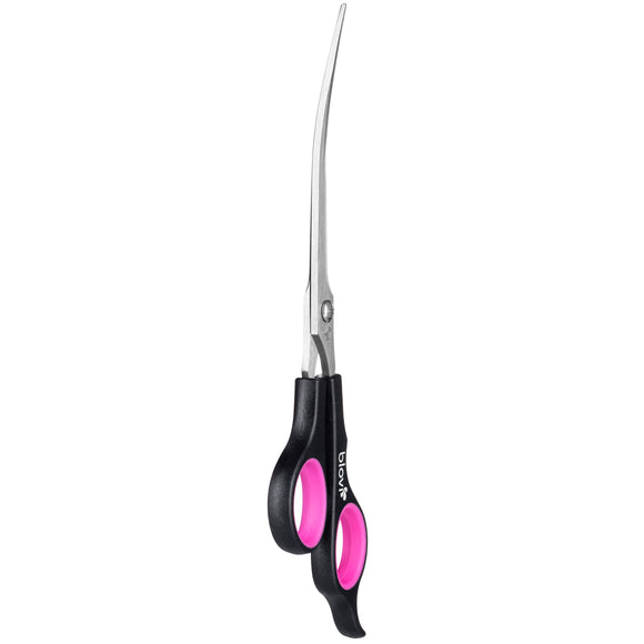 Blovi Student Curved Grooming Scissors 7.5in – Precision Micro-Sanding Blades, Lightweight Design