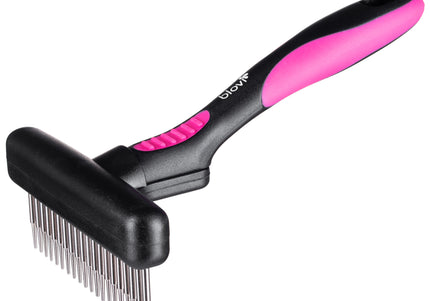 Blovi Twist and Flex Rake Dematting Comb – Adjustable Cross-Comb with Pressure Control System