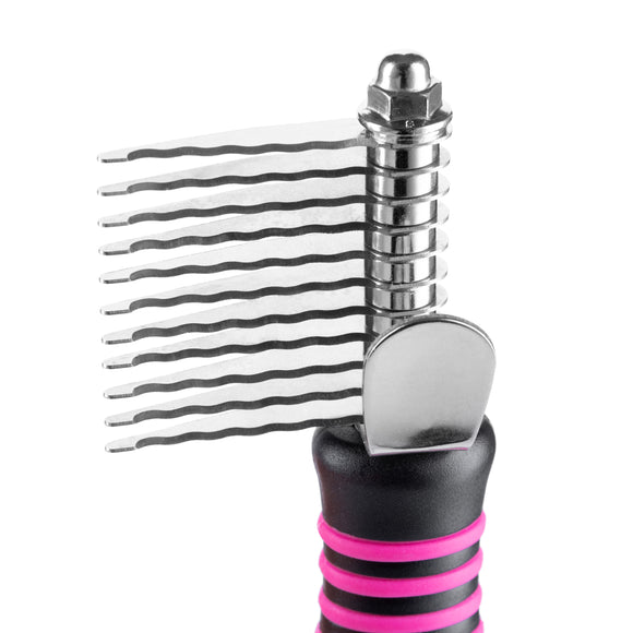 Blovi 11 Blade Dematting Comb – Compact 11-Tooth Tool, Removes Tangles and Mats Easily