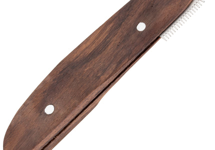 Groomer.dk Rock'N'Roll Revolution Stripping Knife Left – Rounded Teeth, Ergonomic Left-Handed Design