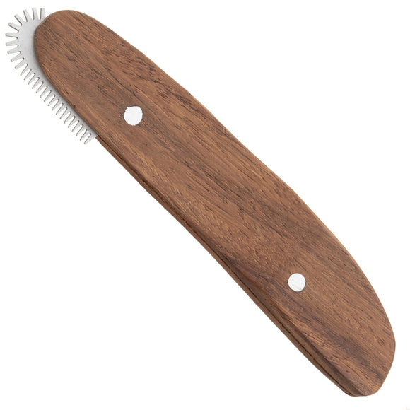 Groomer.dk Rock'N'Roll Revolution Stripping Knife – Rounded Teeth, Precision Grooming Tool