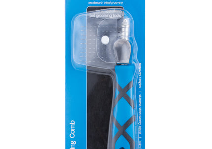 Groom Professional Dematting Comb – 9-Blade Side Felt Tool, Ideal for Thick Coats and Large Breeds