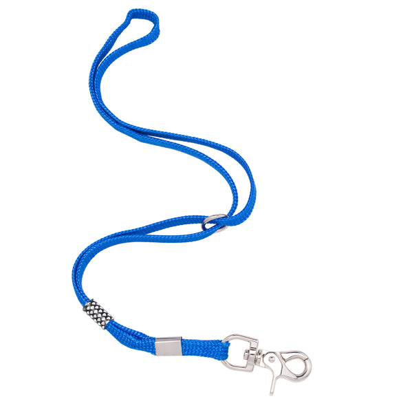 Blovi Nylon Grooming Leash 50cm – Durable Blue Lead with Secure Fastening