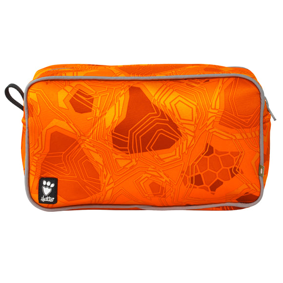 Hurtta Zhero Neoprene Pouch Bag – Camo Pattern, Durable Dark Green Accessory Holder