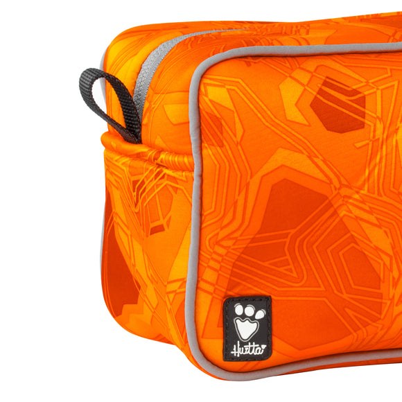 Hurtta Zhero Neoprene Pouch Bag – Camo Pattern, Durable Dark Green Accessory Holder