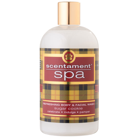 Best Shot Spa Sugar Cookie Body and Facial Wash – Refreshing Shampoo with Sweet Cookie Scent, 473ml