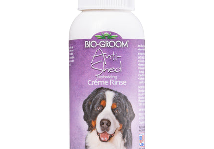 Bio-Groom Anti-Shed Creme Rinse – Professional Conditioner, Undercoat Removal Formula, 59ml