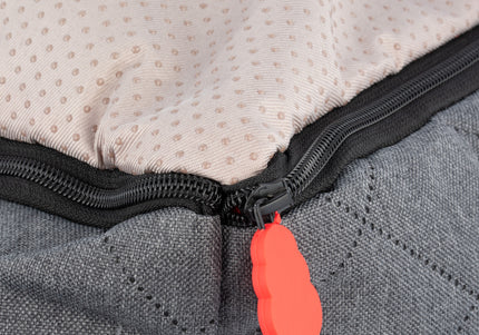 KONG Travel Ultimate Safety Seat – Small Size Secure Dog Car Seat with Reinforced Sides