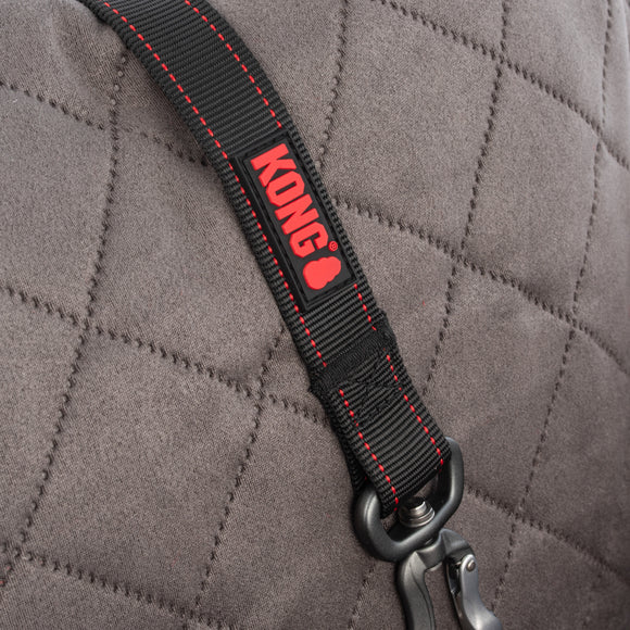 KONG Travel Ultimate Safety Seat – Small Size Secure Dog Car Seat with Reinforced Sides