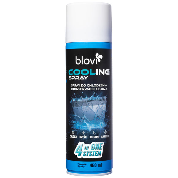 Blovi Cooling Spray 450ml – Fast-Acting Blade Maintenance Formula with Cooling Effect