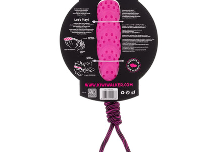 Kiwi Walker Seashell Floating Dog Toy Maxi – Large Blue TPR Durable Water Play Shell