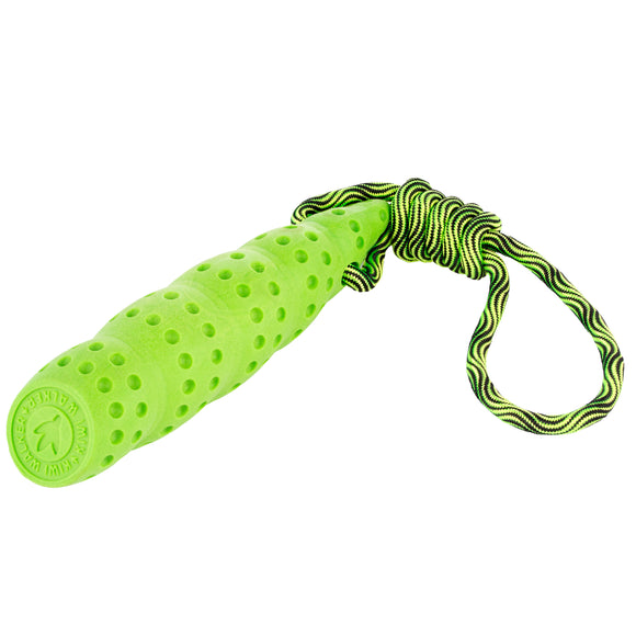 Kiwi Walker Seashell Floating Dog Toy Maxi – Large Blue TPR Durable Water Play Shell