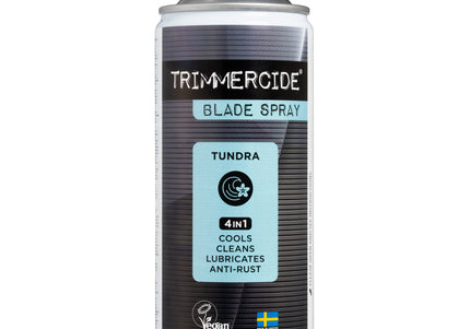 Trimmercide 4-in-1 Blade Spray Tundra 400ml – Cleans, Lubricates, Taiga Scented Formula
