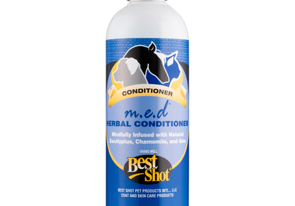 Best Shot M.E.D. Herbal Conditioner 473ml – Soothing Botanical Formula, Hypoallergenic Moisturizing Care