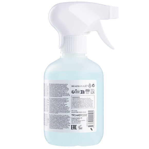 Trimmercide Hygienic Blade Cleaner 300ml – Fast-Acting Spray for Blade Cleaning and Maintenance