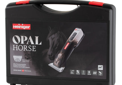 Heiniger Opal Horse Cordless Clipper – Precision Grooming Tool with 10WF Blade, Rechargeable