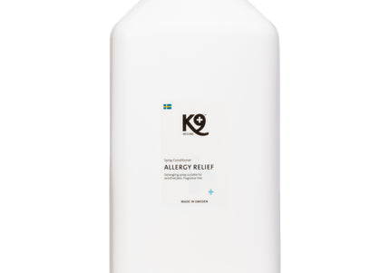 K9 Allergy Relief Spray Conditioner – Gentle Detangling Formula, 2.7L, Eases Combing and Soothes Skin