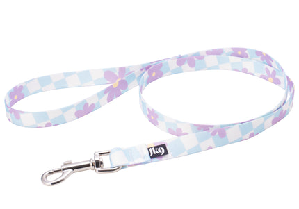 Julius-K9 MoreColor Basic Cartoon Leash – 120cm Durable Tape, Floral Pattern Design