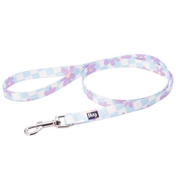 Julius-K9 MoreColor Basic Cartoon Leash – 120cm Durable Tape, Floral Pattern Design