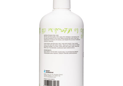 Groom Professional Luxe Gentle Shampoo 350ml – Mild Fragrance-Free Concentrate, Hypoallergenic Formula