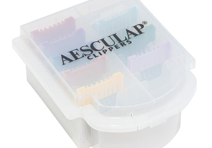 Aesculap Akkurata Clip-On Clipper Comb Set with Eight Attachments