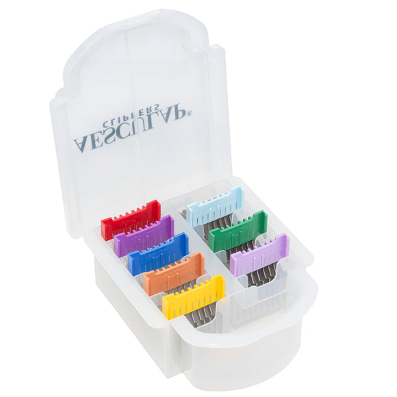 Aesculap Akkurata Clip-On Clipper Comb Set with Eight Attachments