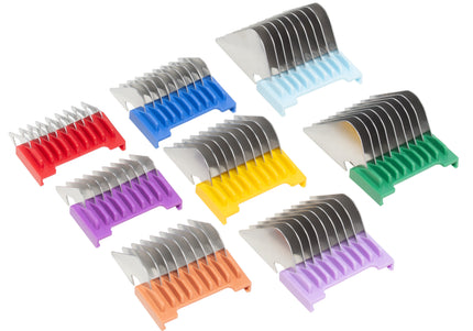 Aesculap Akkurata Clip-On Clipper Comb Set with Eight Attachments
