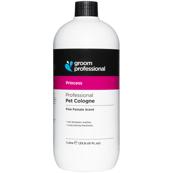 Groom Professional Princess Cologne – Long-Lasting Scented Eau de Toilette, 1L Bottle