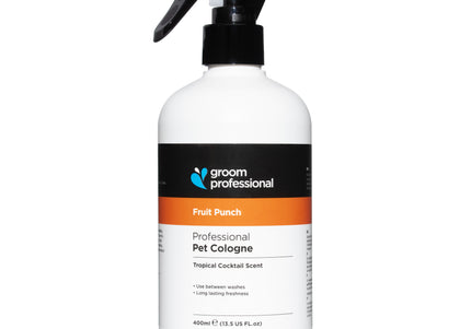 Groom Professional Fruit Punch Cologne – Long-Lasting Scented Eau de Toilette, 400ml Bottle