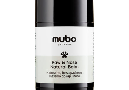 Mubo Paw & Nose Balm Stick 25g – Natural Fragrance-Free Moisturizing Butter Formula