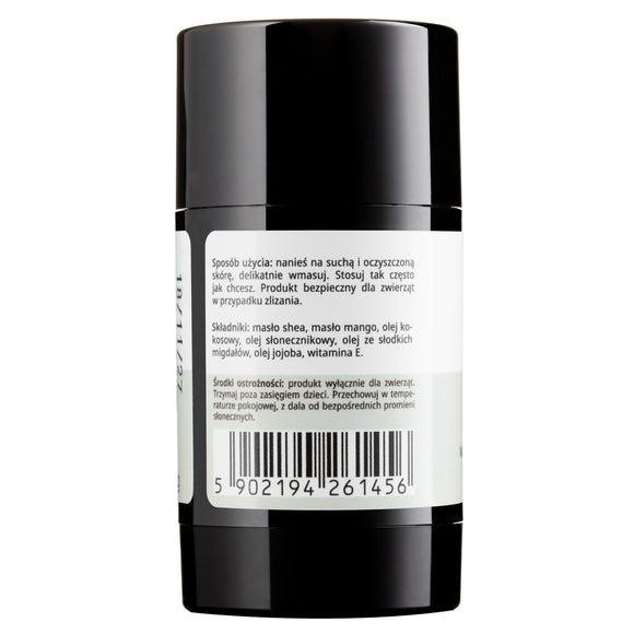 Mubo Paw & Nose Balm Stick 25g – Natural Fragrance-Free Moisturizing Butter Formula