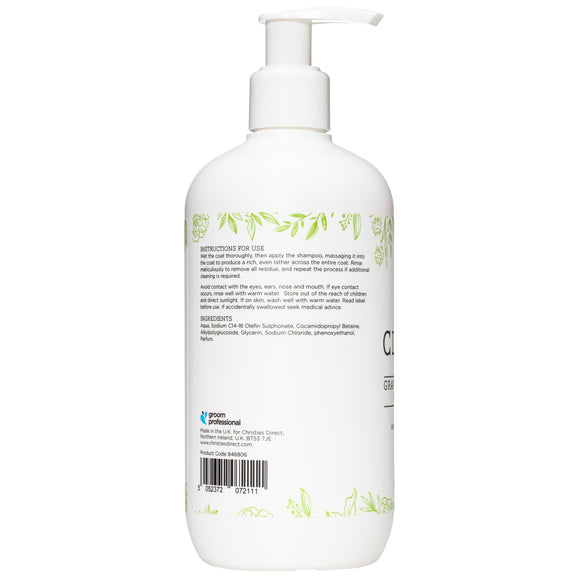 Groom Professional Luxe Cleanse Citrus Concentrated Dog and Cat Shampoo