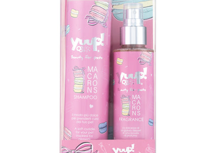 Yuup! Macarons Shampoo and Fragrance Set – Gentle Cleansing and Long-Lasting Scent Duo