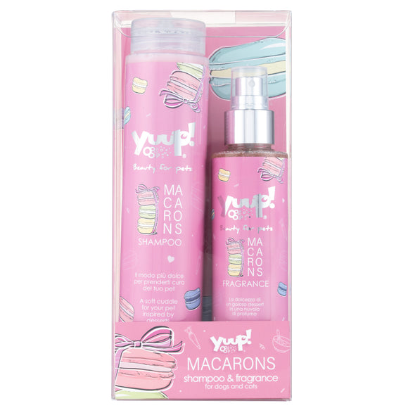Yuup! Macarons Shampoo and Fragrance Set – Gentle Cleansing and Long-Lasting Scent Duo